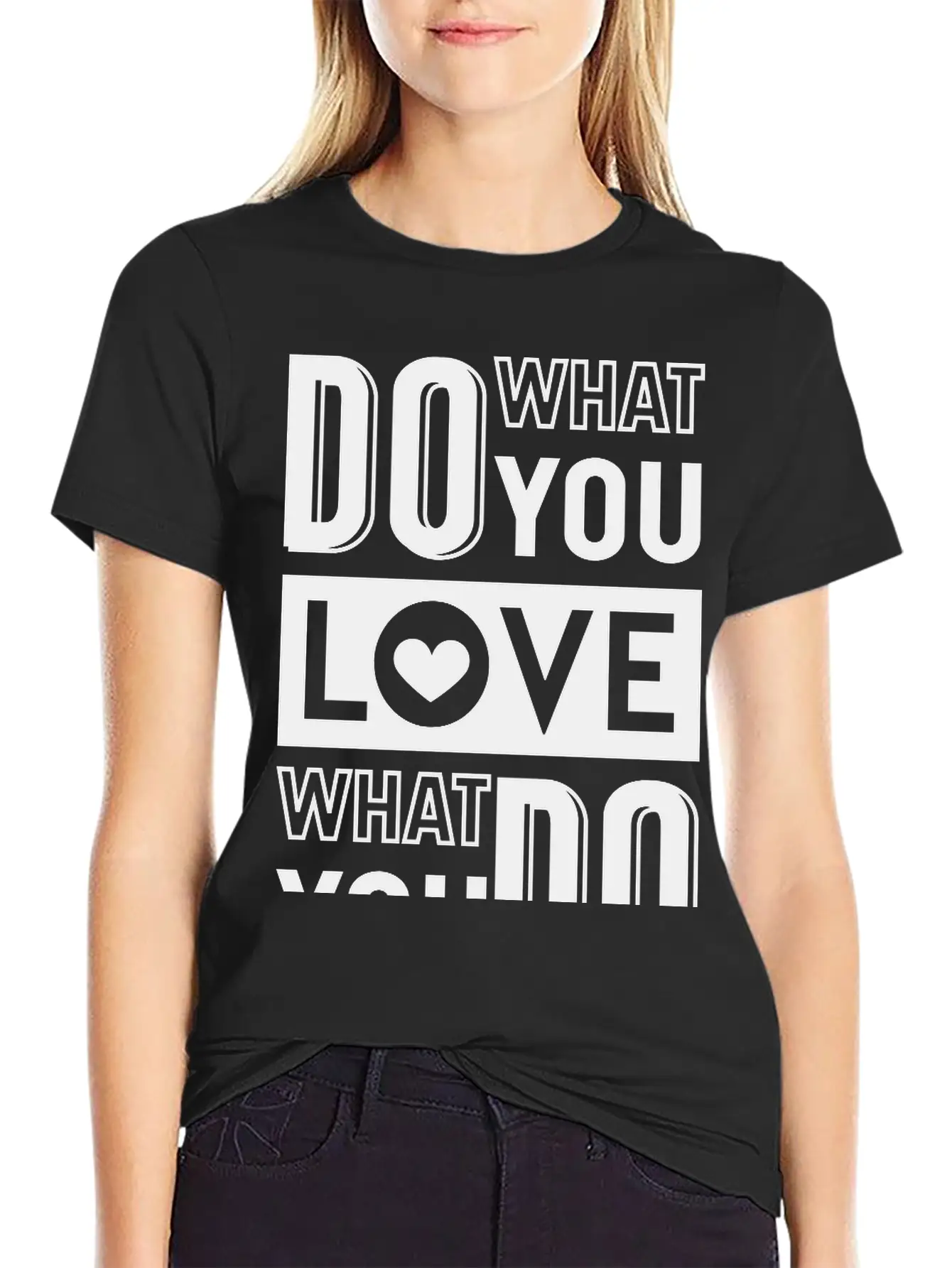 Do What You Love Timeless Short Sleeve Tee – Comfy And Minimalist Design