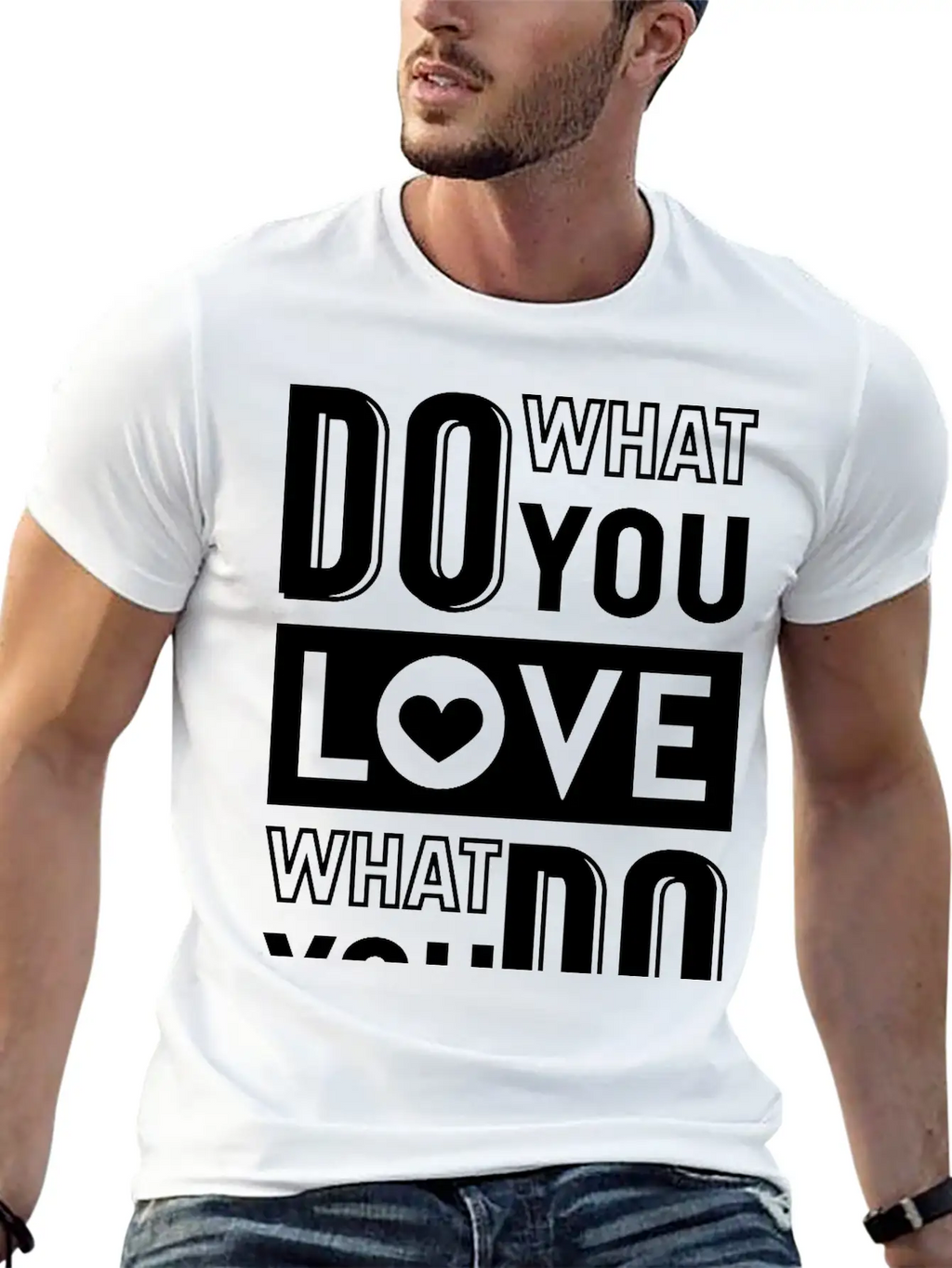 Do What You Love Timeless Short Sleeve Tee – Comfy And Minimalist Design