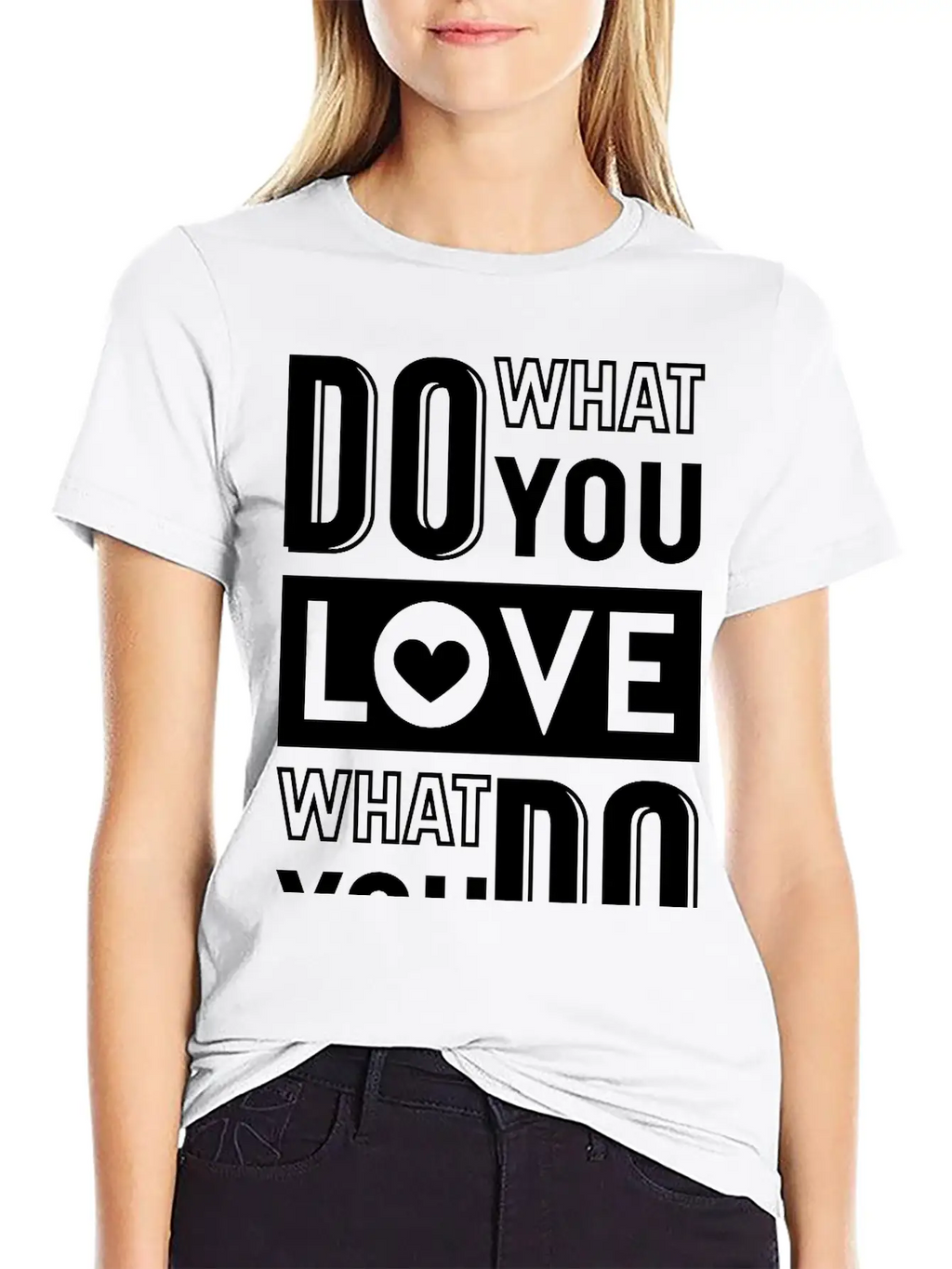 Do What You Love Timeless Short Sleeve Tee – Comfy And Minimalist Design
