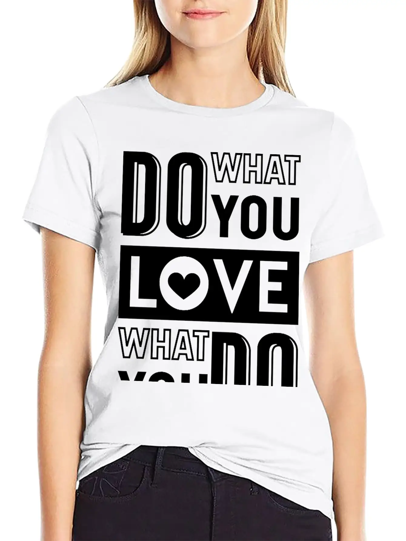 Do What You Love Timeless Short Sleeve Tee – Comfy And Minimalist Design