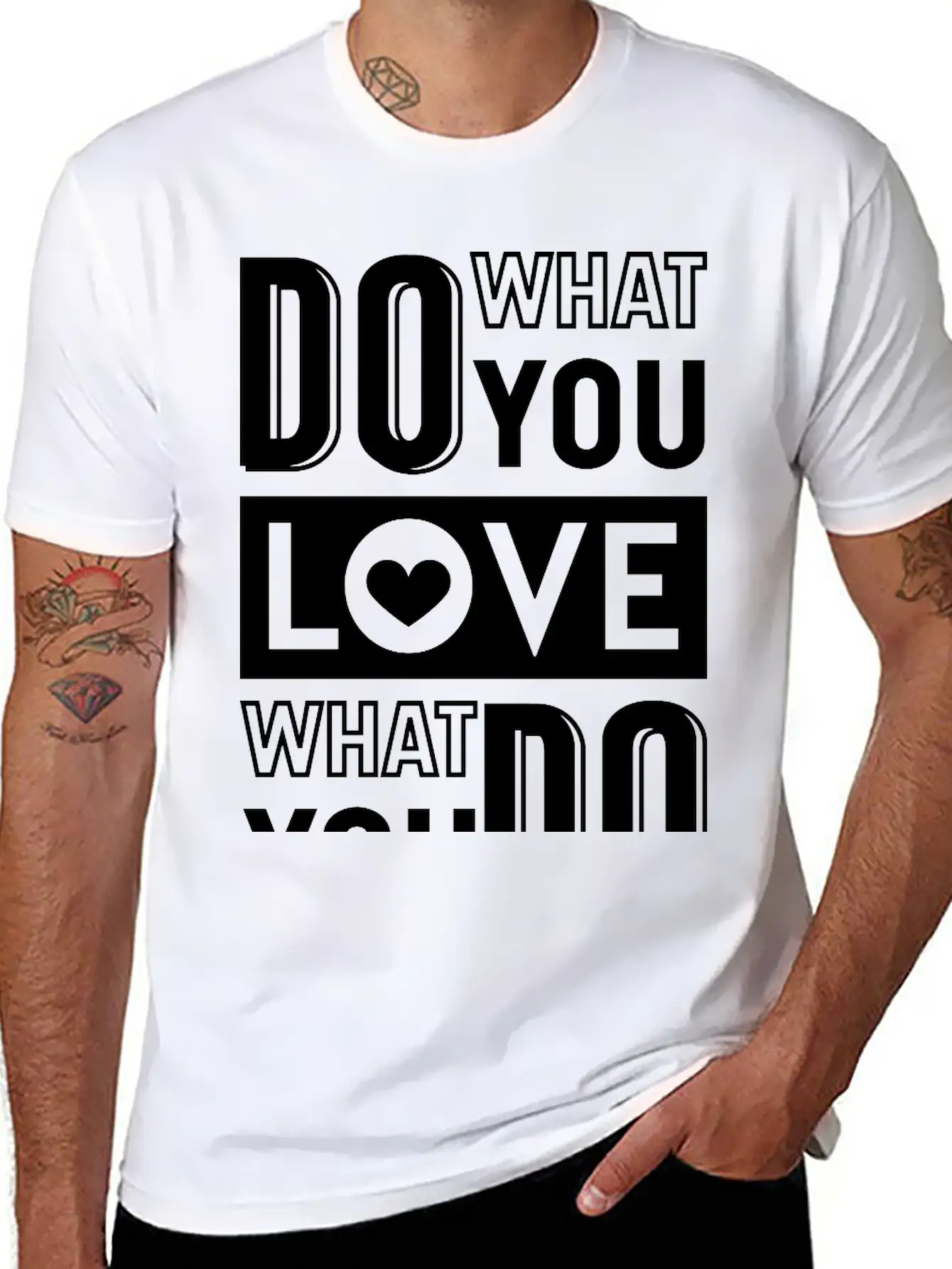 Do What You Love Timeless Short Sleeve Tee – Comfy And Minimalist Design