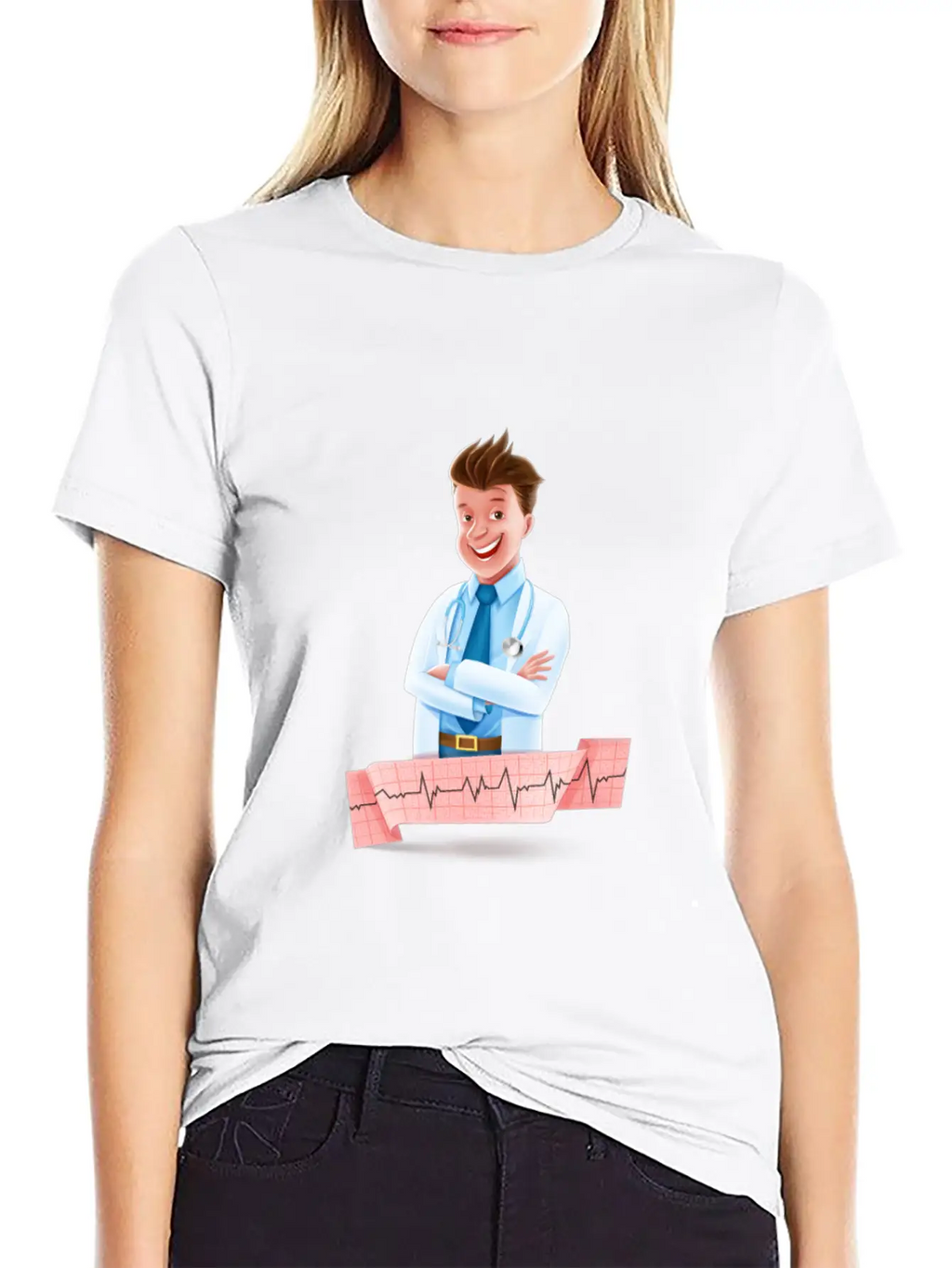 Doctor Doc Physician Medical Hospital Infirmary Cl Timeless Short Sleeve Tee – Comfy And Minimalist Design