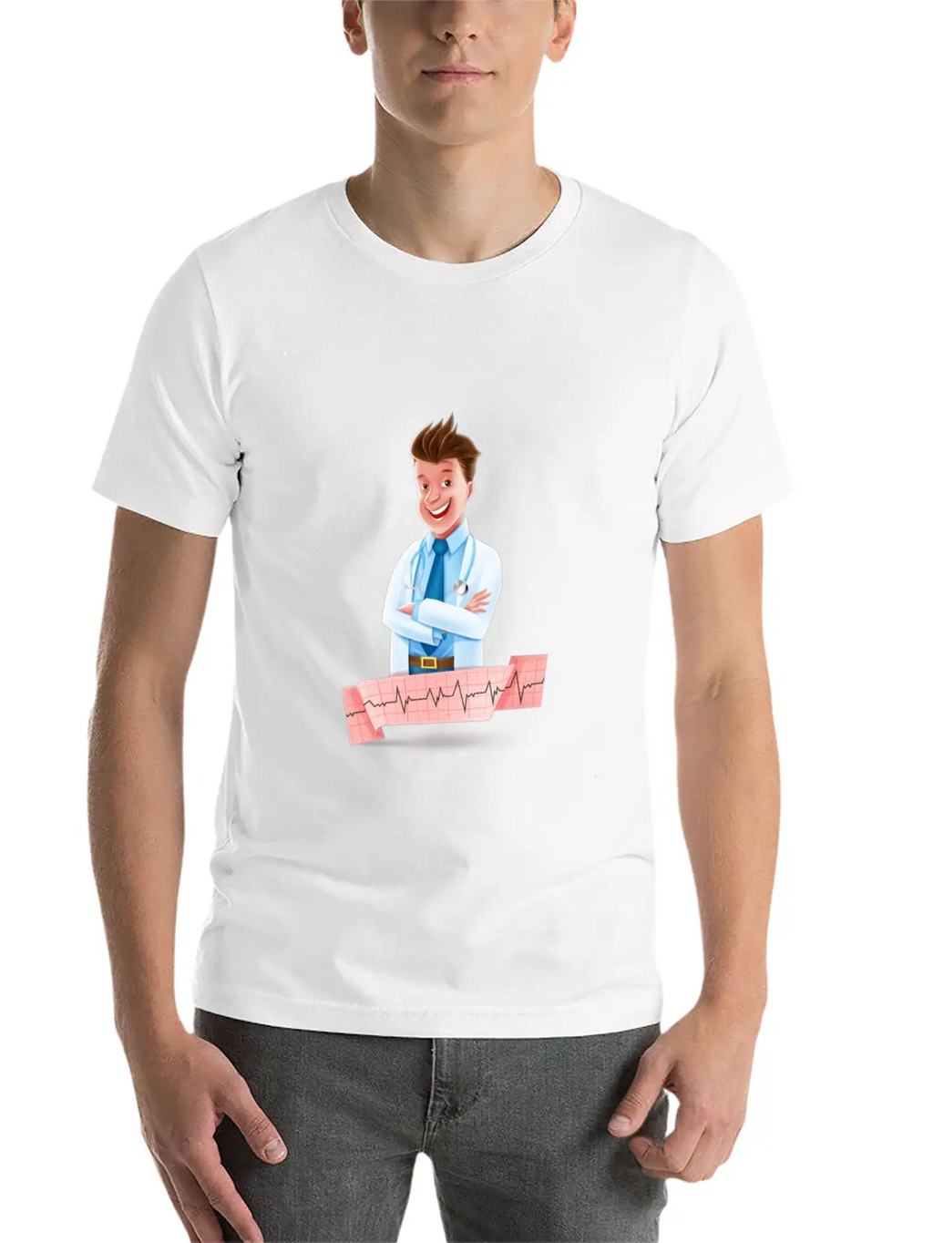 Doctor Doc Physician Medical Hospital Infirmary Cl Timeless Short Sleeve Tee – Comfy And Minimalist Design