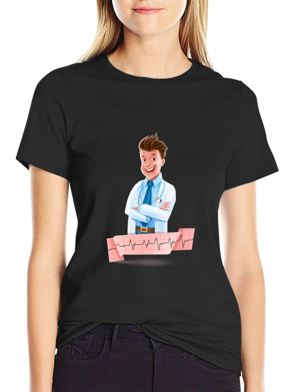Doctor Doc Physician Medical Hospital Infirmary Cl Timeless Short Sleeve Tee – Comfy And Minimalist Design