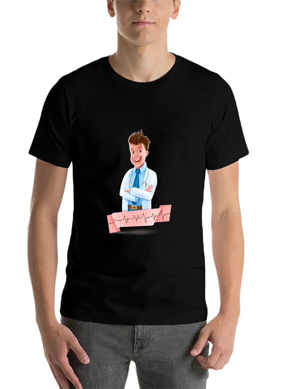 Doctor Doc Physician Medical Hospital Infirmary Cl Timeless Short Sleeve Tee – Comfy And Minimalist Design
