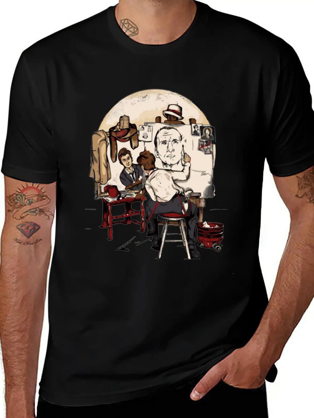 Doctor S Portrait Breathable Soft Cotton T-Shirt – Timeless Casual Look