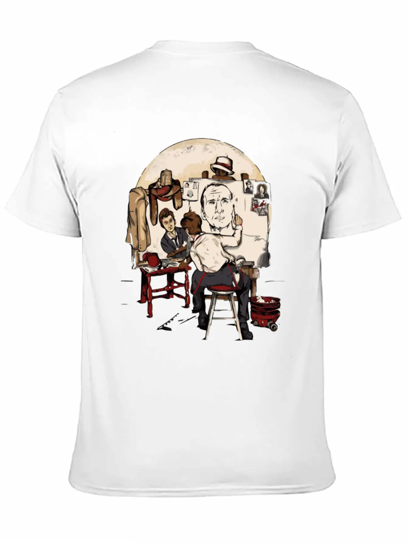 Doctor S Portrait Breathable Soft Cotton T-Shirt – Timeless Casual Look