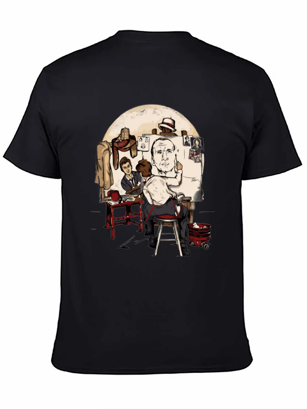 Doctor S Portrait Breathable Soft Cotton T-Shirt – Timeless Casual Look