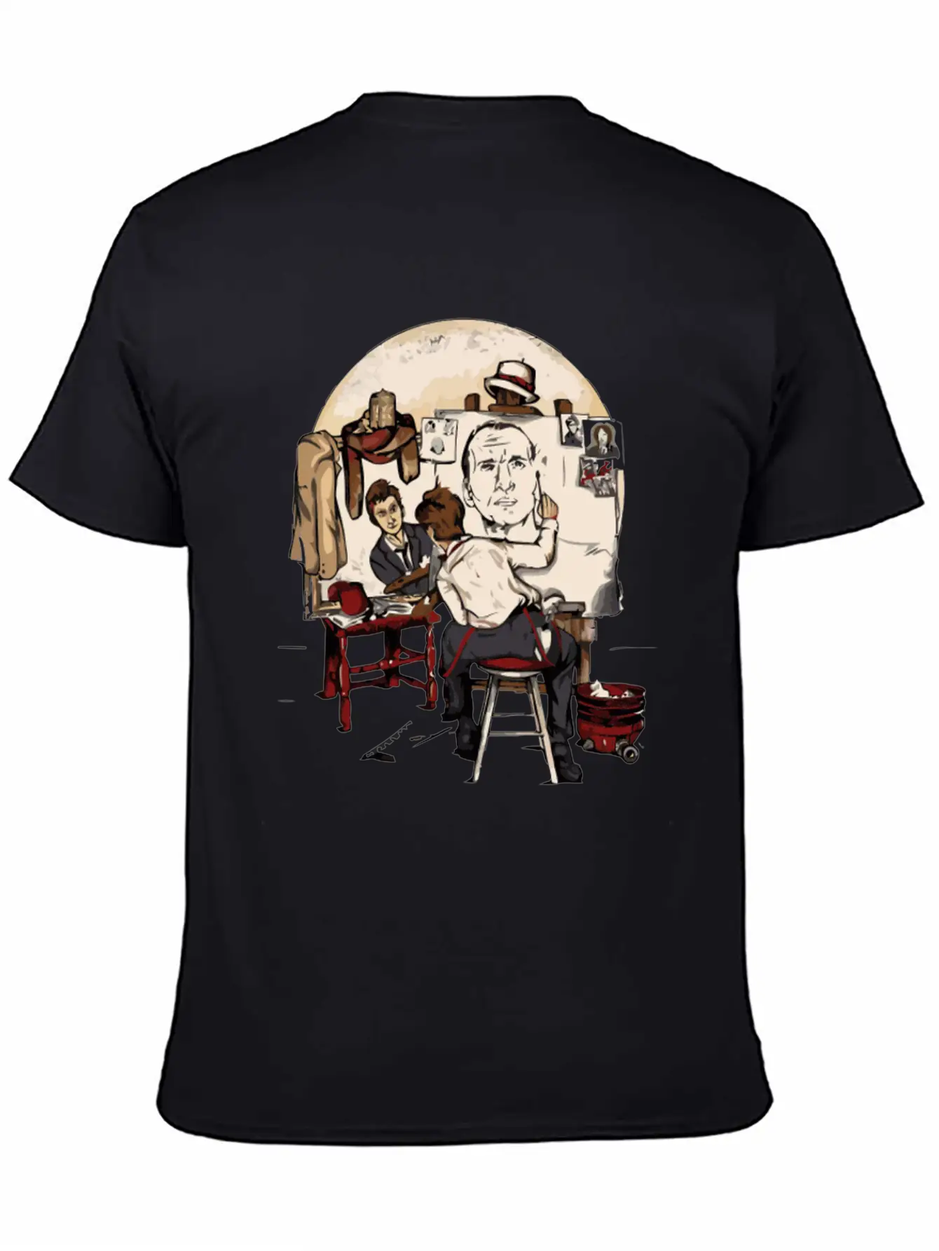 Doctor S Portrait Breathable Soft Cotton T-Shirt – Timeless Casual Look