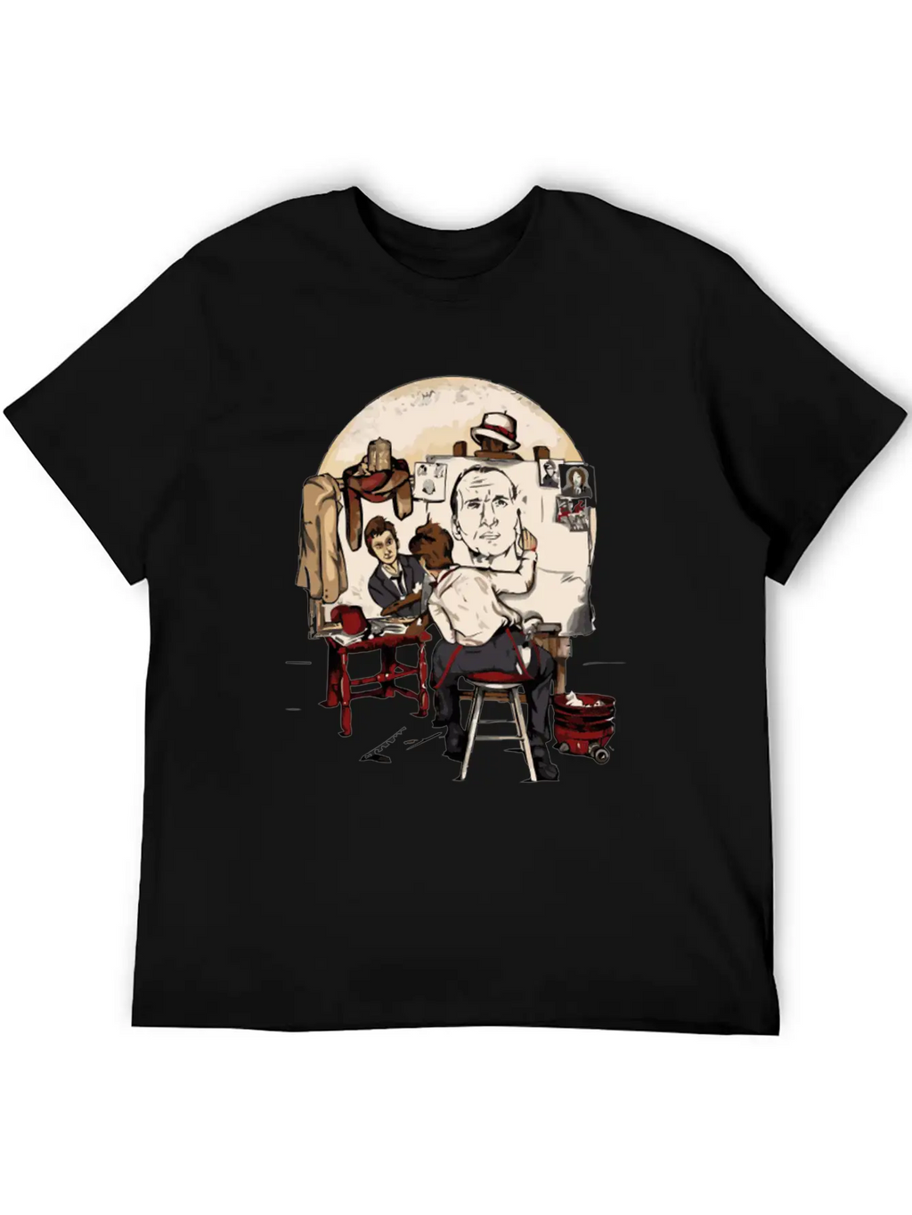 Doctor S Portrait Breathable Soft Cotton T-Shirt – Timeless Casual Look