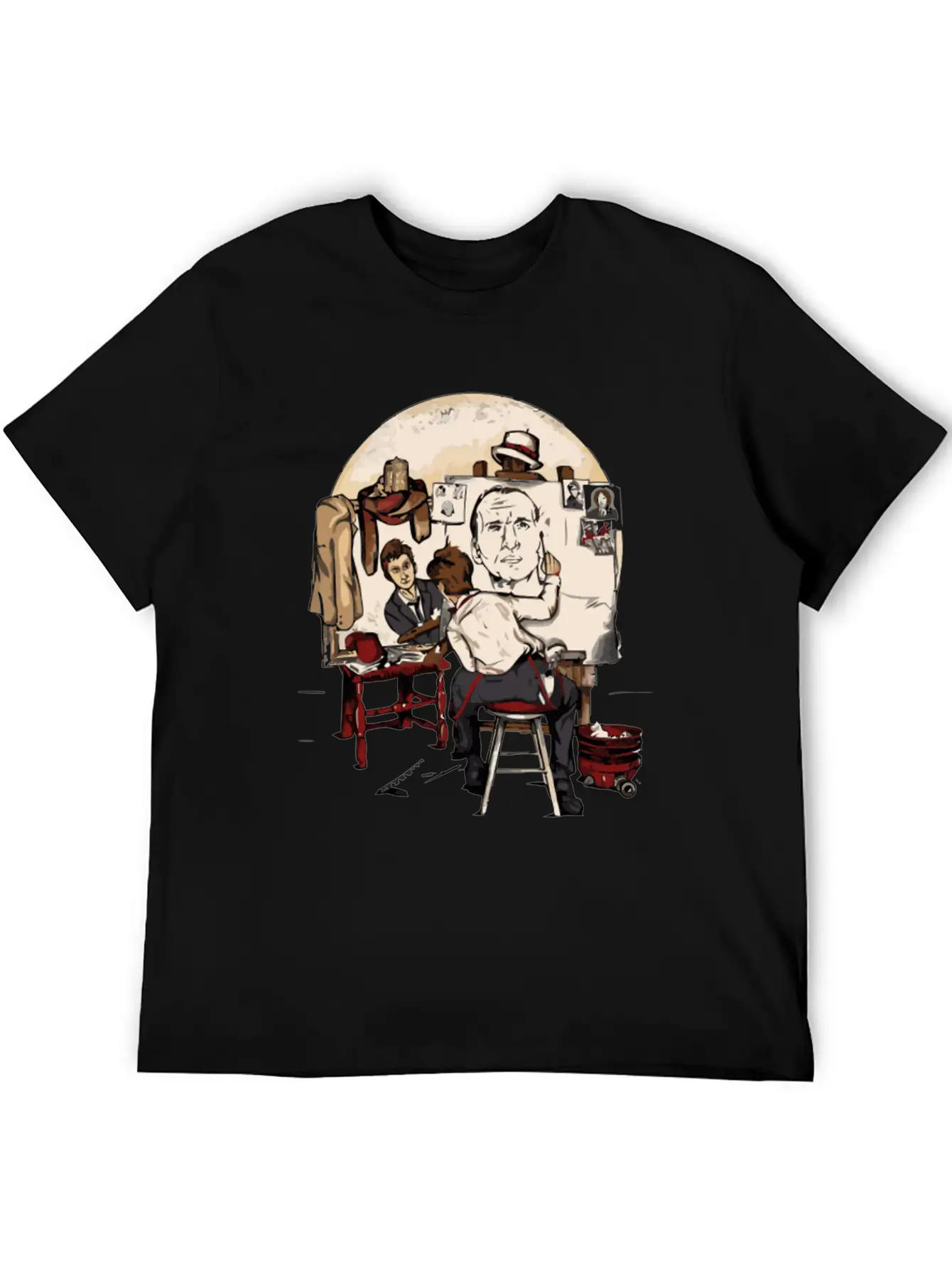 Doctor S Portrait Breathable Soft Cotton T-Shirt – Timeless Casual Look