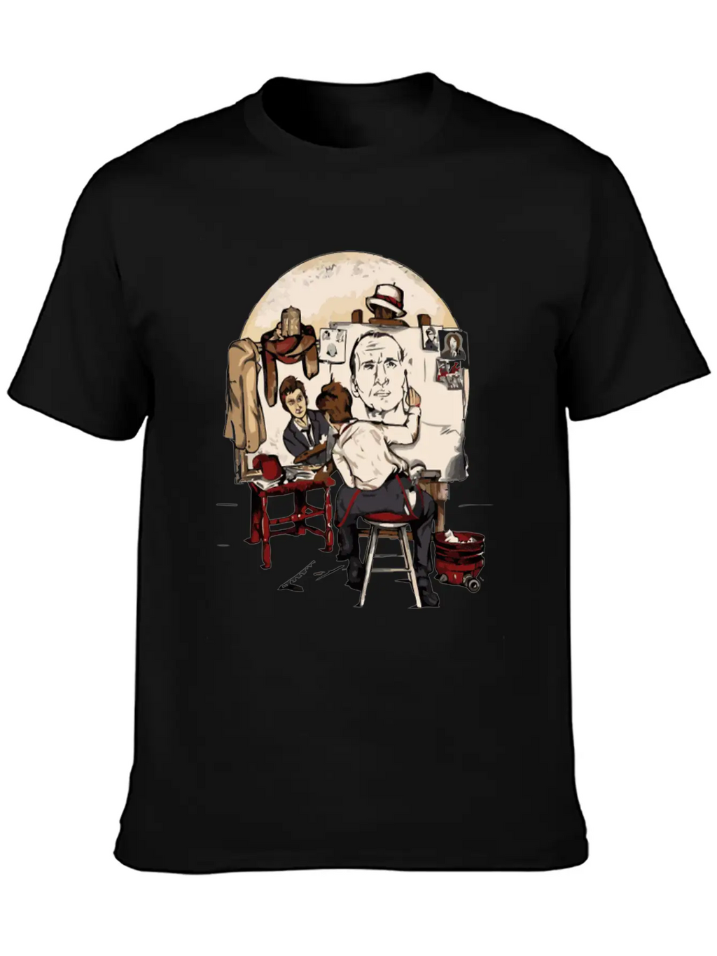 Doctor S Portrait Breathable Soft Cotton T-Shirt – Timeless Casual Look