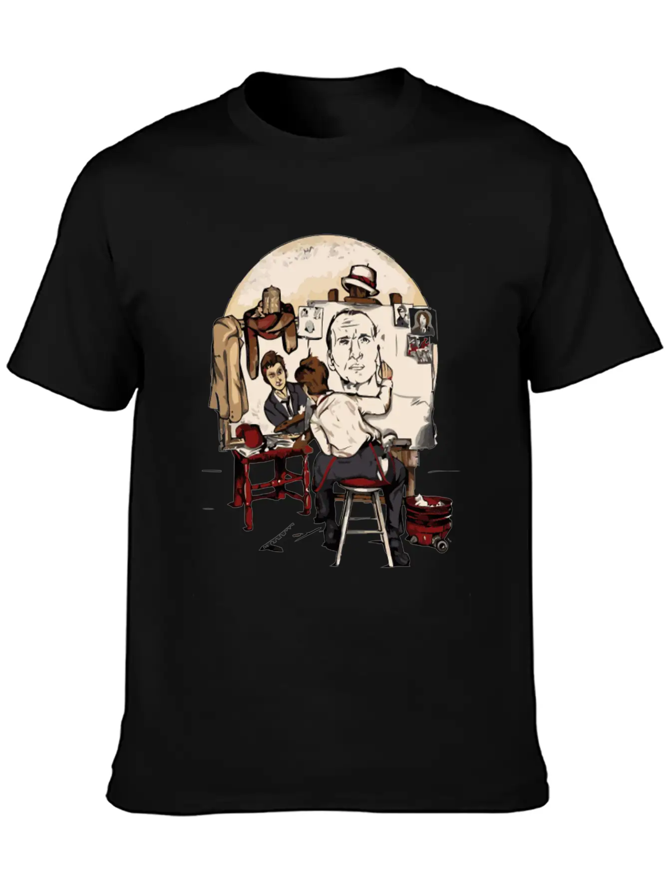 Doctor S Portrait Breathable Soft Cotton T-Shirt – Timeless Casual Look