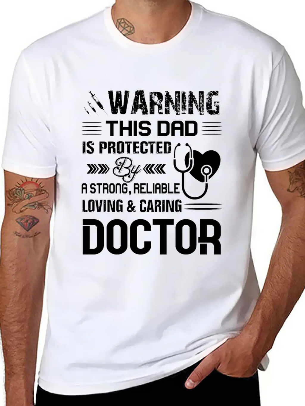 Doctor Shirt Relaxed Everyday Tee – Lightweight And Durable Cotton