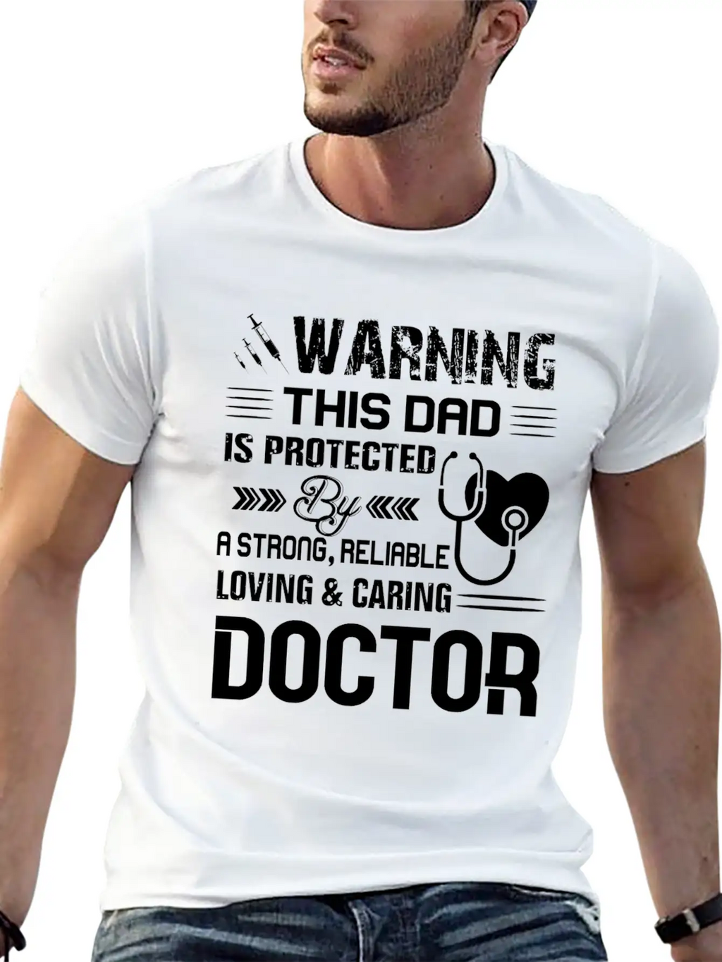 Doctor Shirt Relaxed Everyday Tee – Lightweight And Durable Cotton