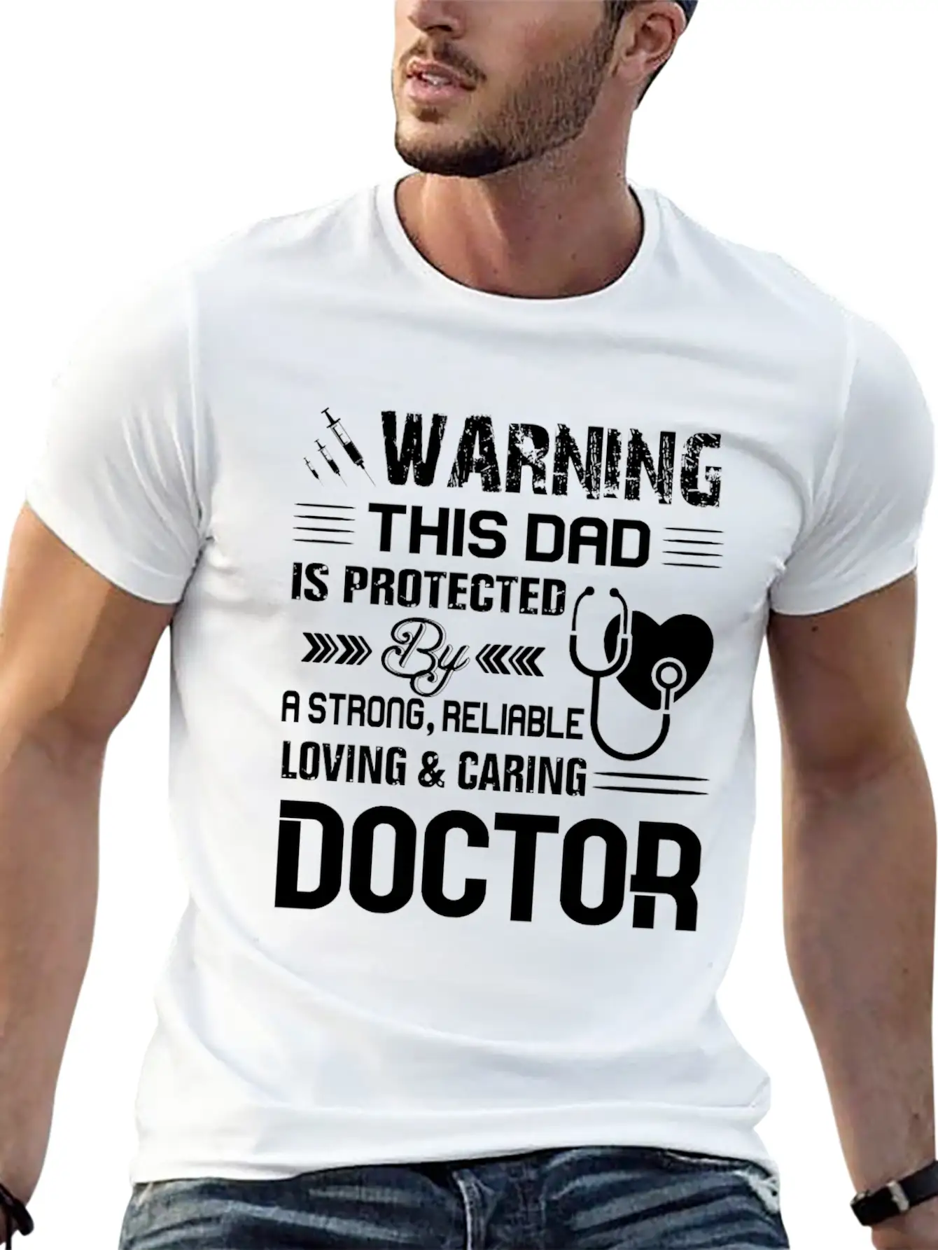 Doctor Shirt Relaxed Everyday Tee – Lightweight And Durable Cotton