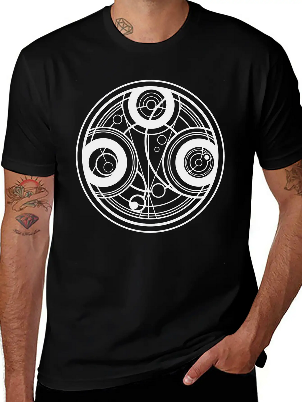 Doctor Who - Time Lord Seal Timeless Short Sleeve Tee – Comfy And Minimalist Design