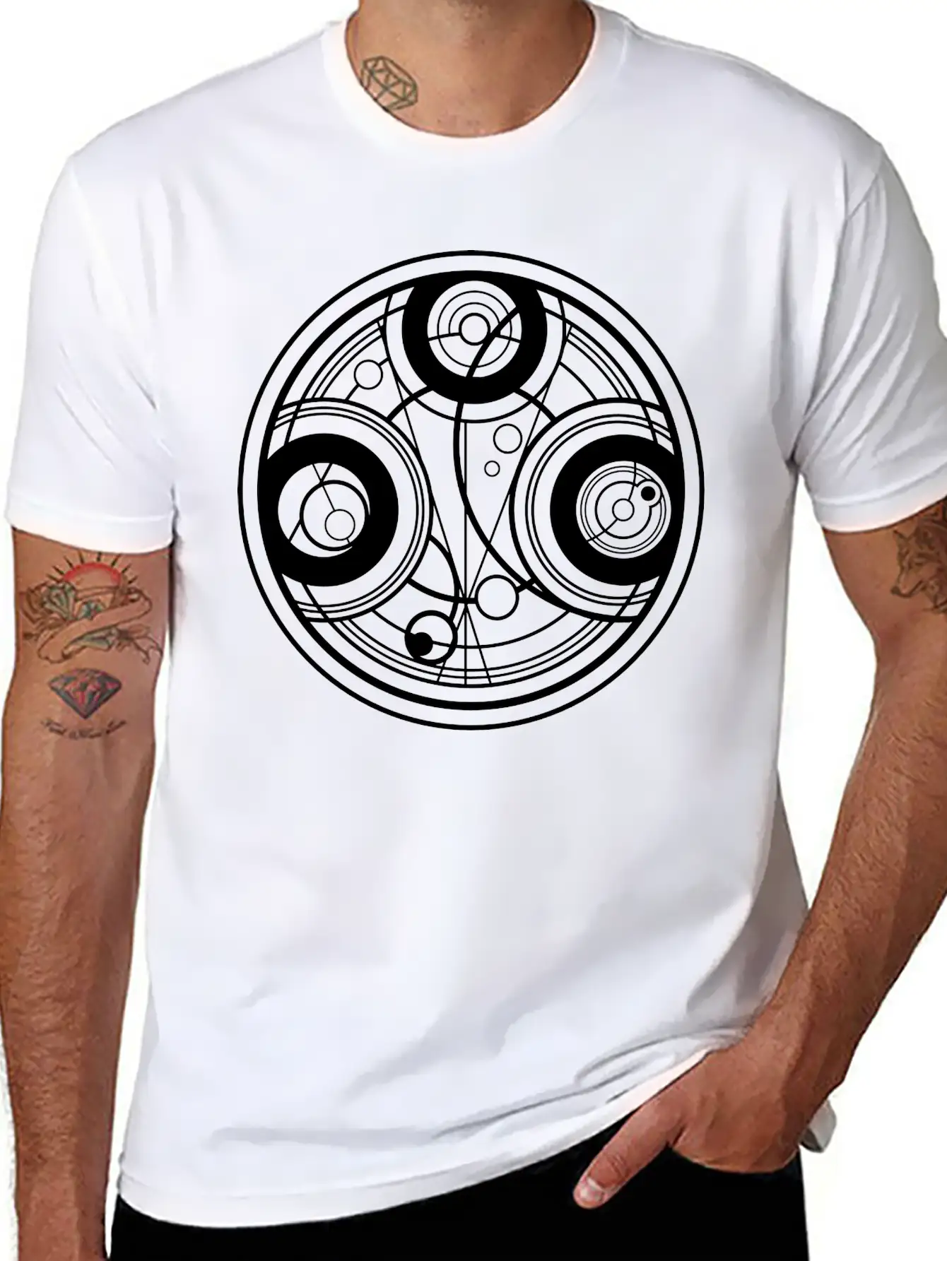 Doctor Who - Time Lord Seal Timeless Short Sleeve Tee – Comfy And Minimalist Design