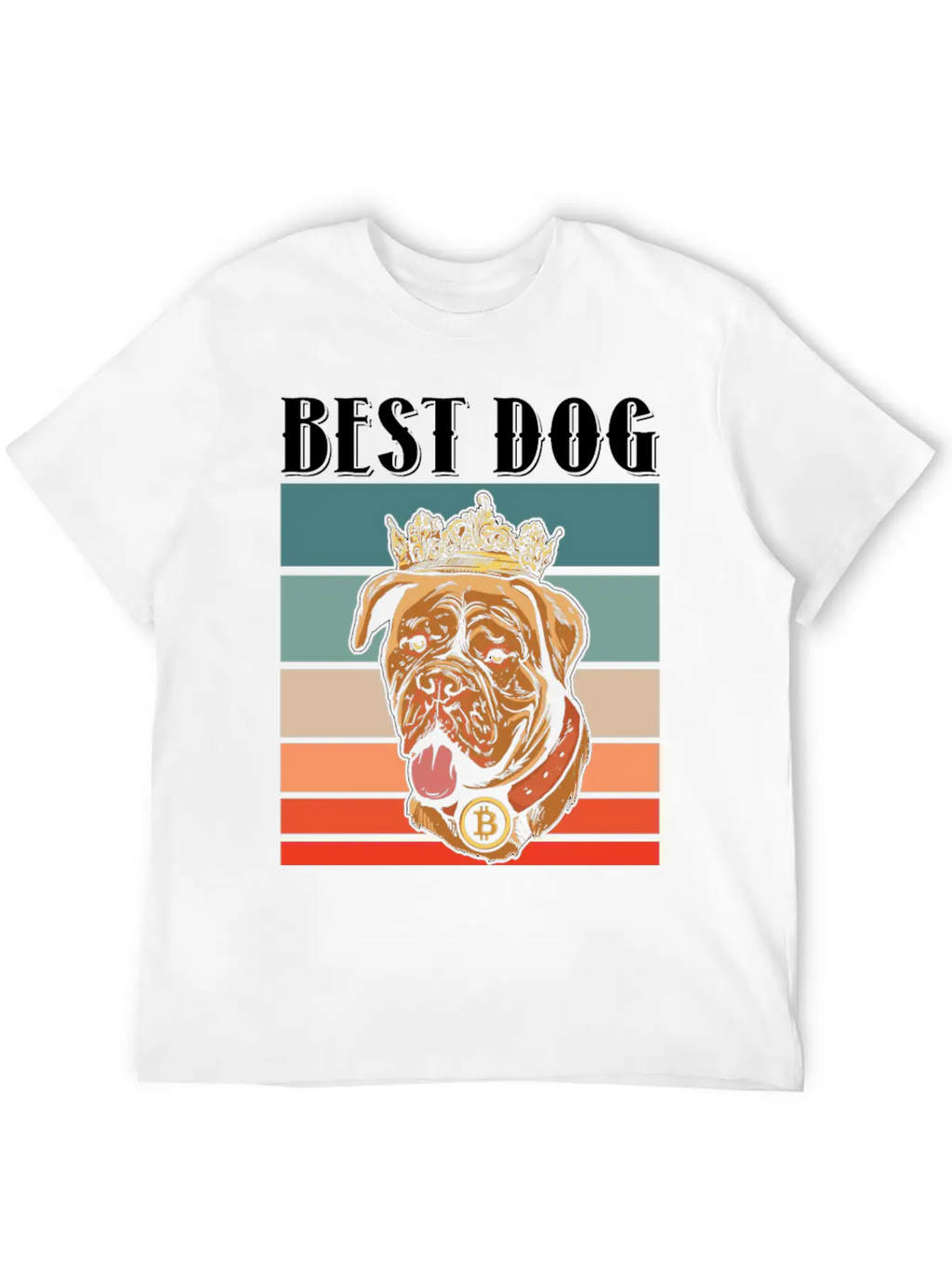 Dog And Crypto Lover Unisex Casual T-Shirt – Clean Design For Daily Comfort