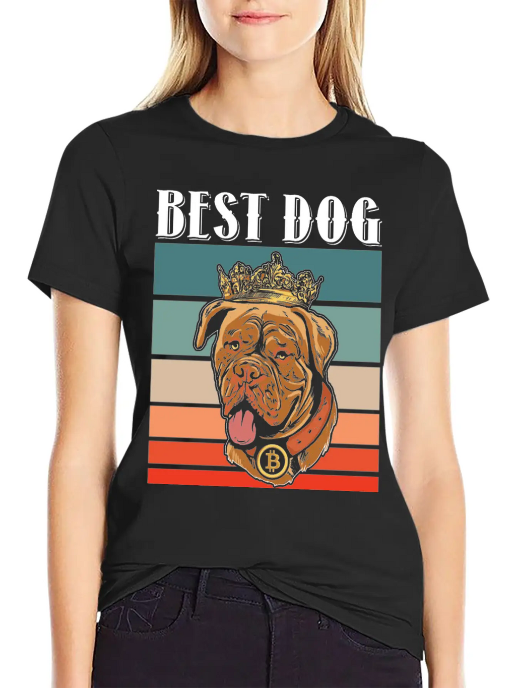 Dog And Crypto Lover Unisex Casual T-Shirt – Clean Design For Daily Comfort