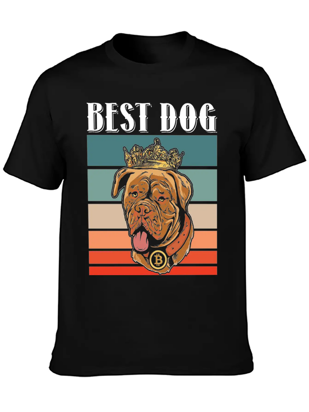 Dog And Crypto Lover Unisex Casual T-Shirt – Clean Design For Daily Comfort