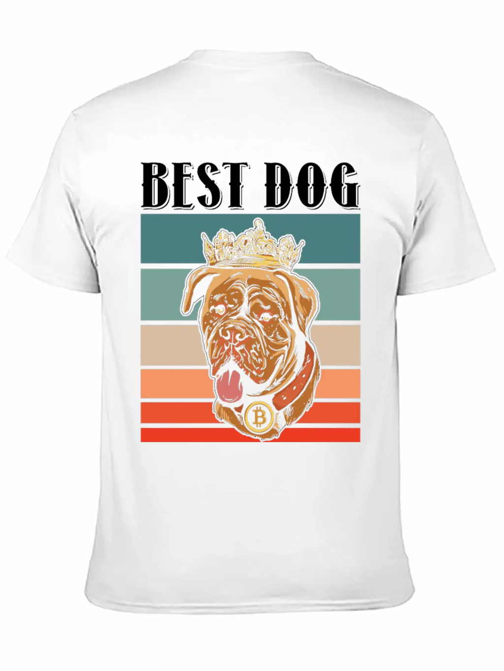 Dog And Crypto Lover Unisex Casual T-Shirt – Clean Design For Daily Comfort