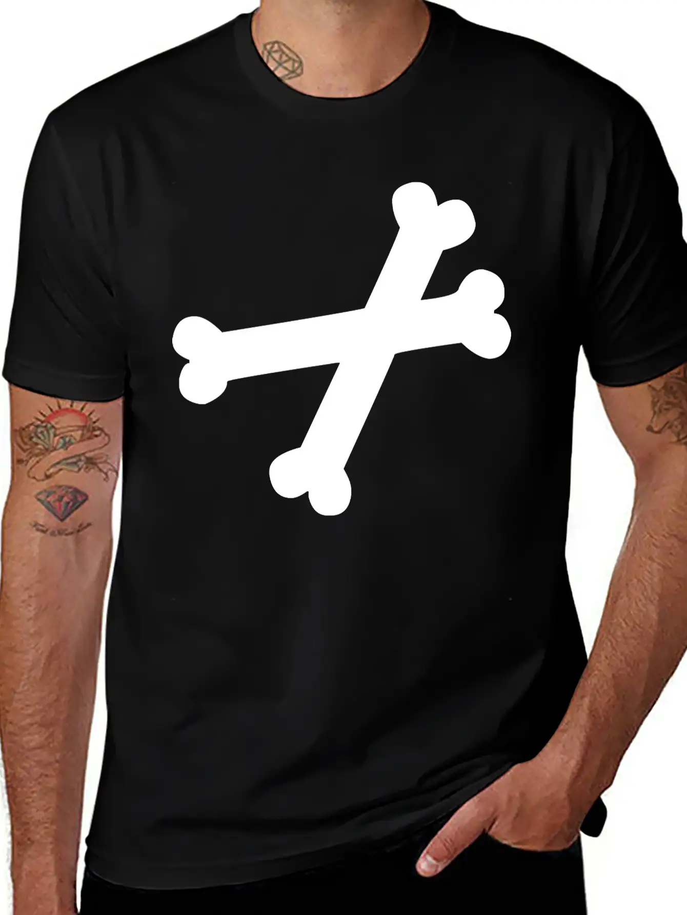 Dog Bones Relaxed Everyday Tee – Lightweight And Durable Cotton