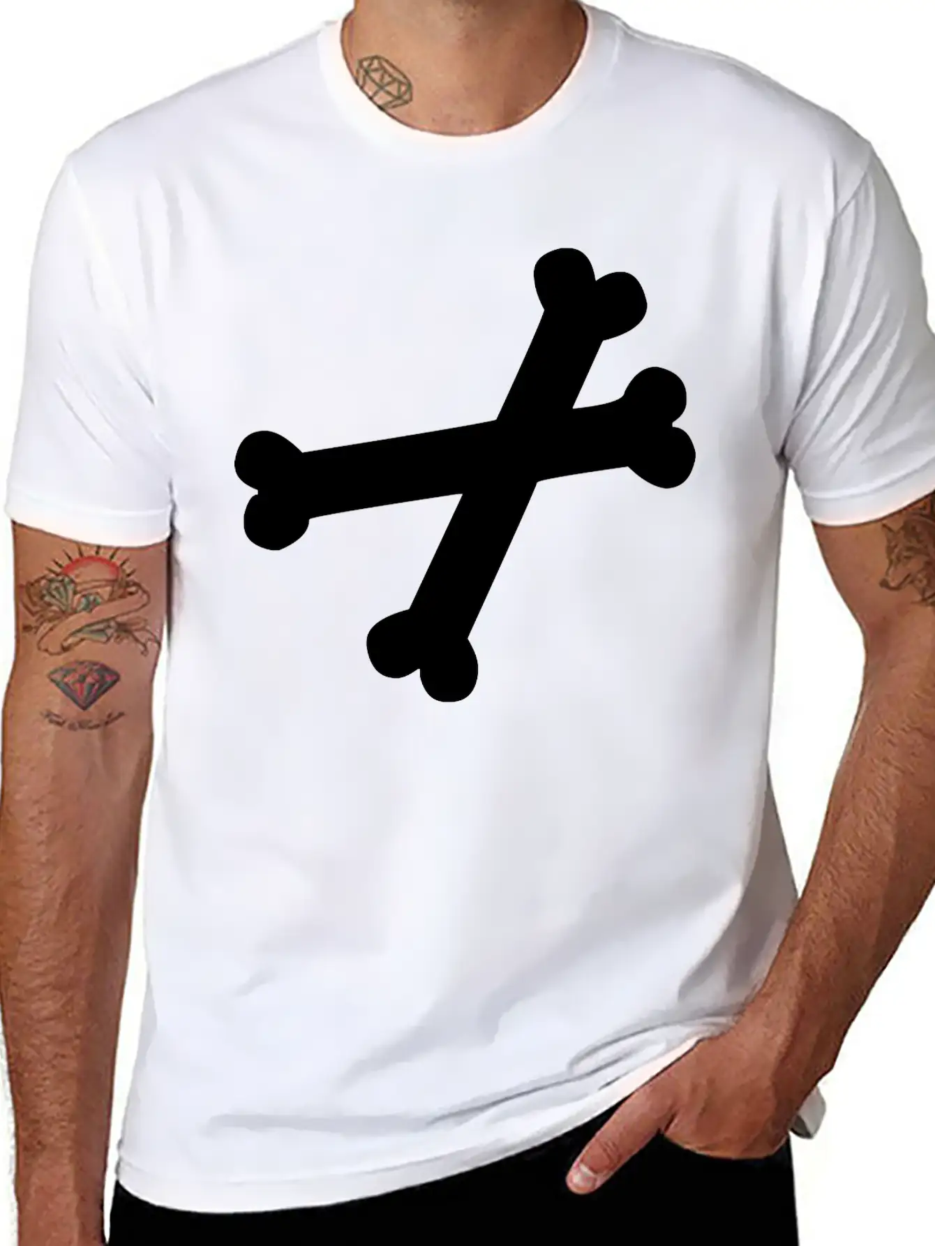 Dog Bones Relaxed Everyday Tee – Lightweight And Durable Cotton