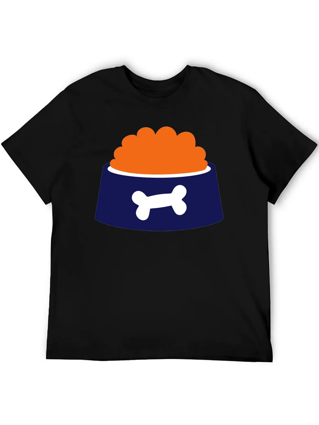 Dog Bowl - Gift For Dog Owner Essential Cotton Tee For Daily Outfits – Unisex Style