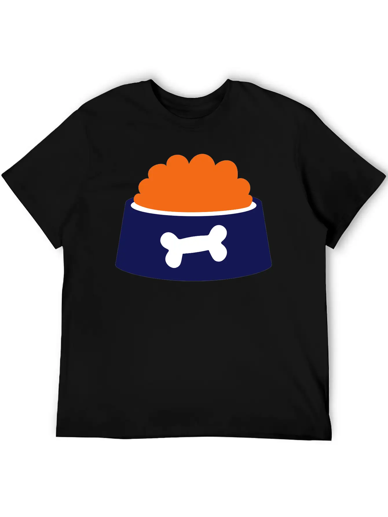Dog Bowl - Gift For Dog Owner Essential Cotton Tee For Daily Outfits – Unisex Style