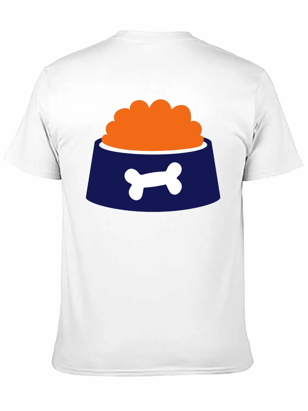 Dog Bowl - Gift For Dog Owner Essential Cotton Tee For Daily Outfits – Unisex Style