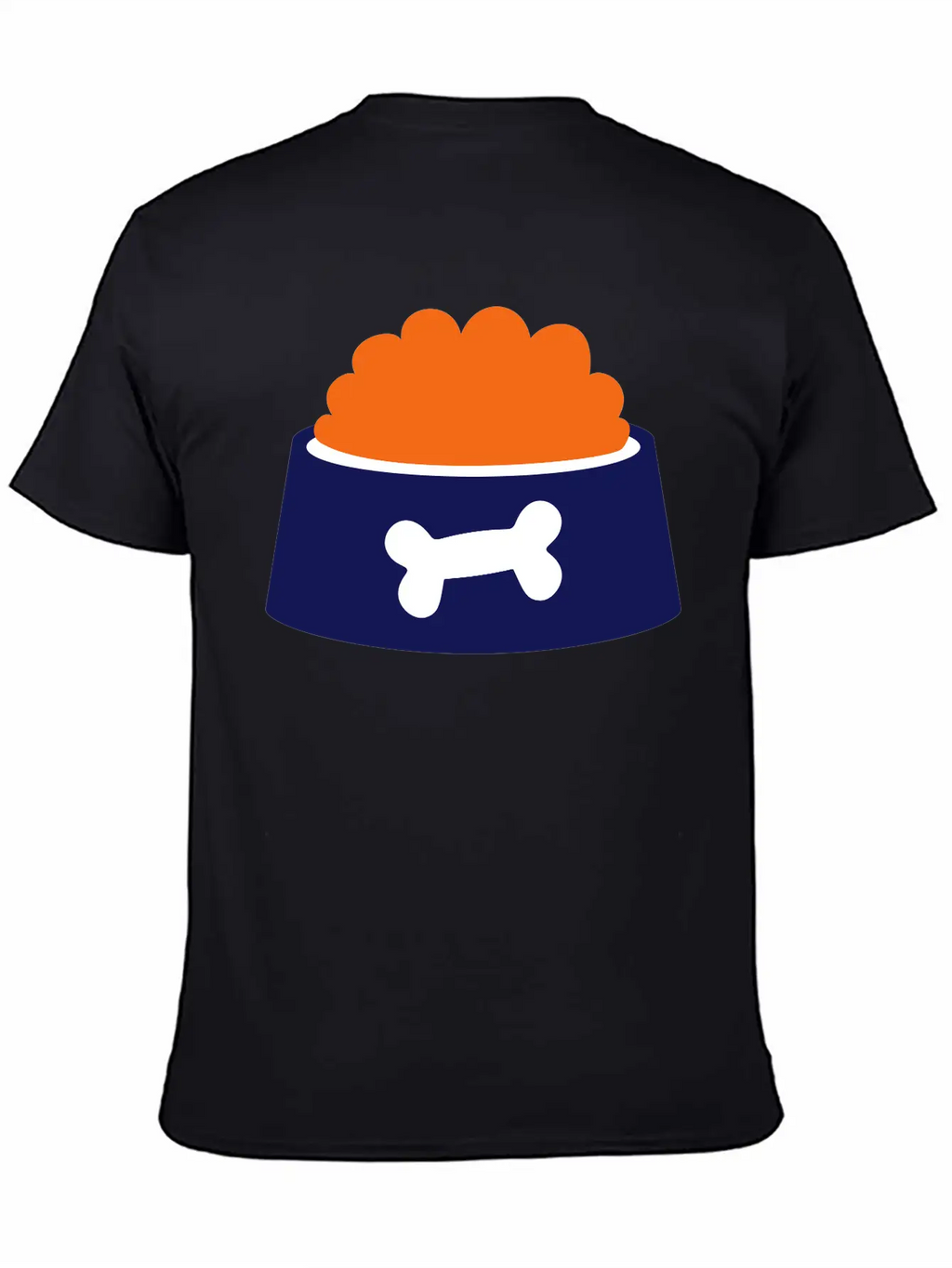 Dog Bowl - Gift For Dog Owner Essential Cotton Tee For Daily Outfits – Unisex Style