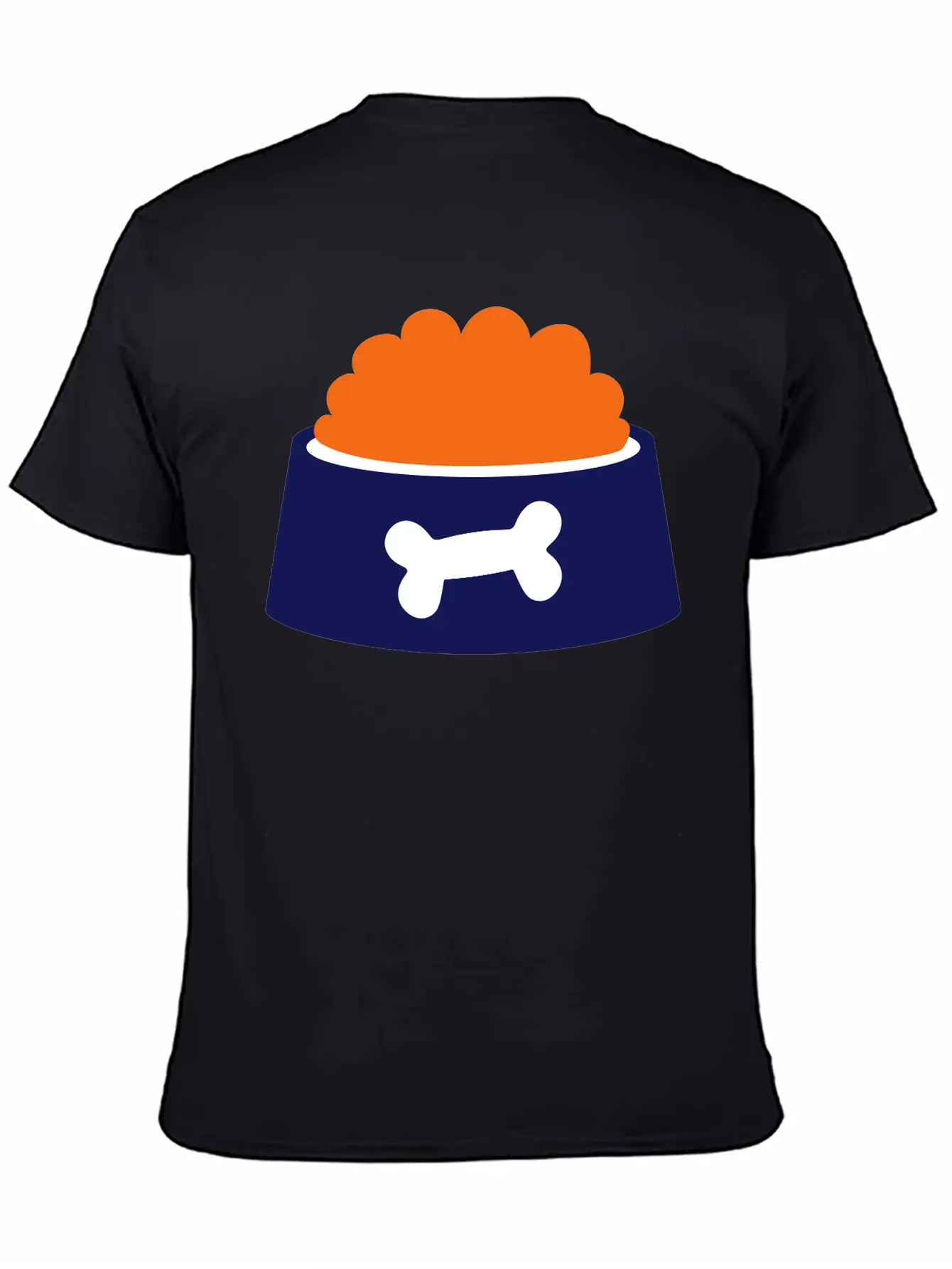 Dog Bowl - Gift For Dog Owner Essential Cotton Tee For Daily Outfits – Unisex Style