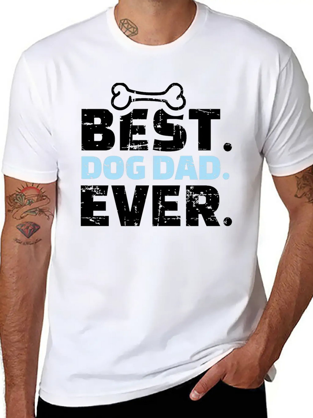 Dog Breathable Graphic T-Shirt – Perfect For Casual Days