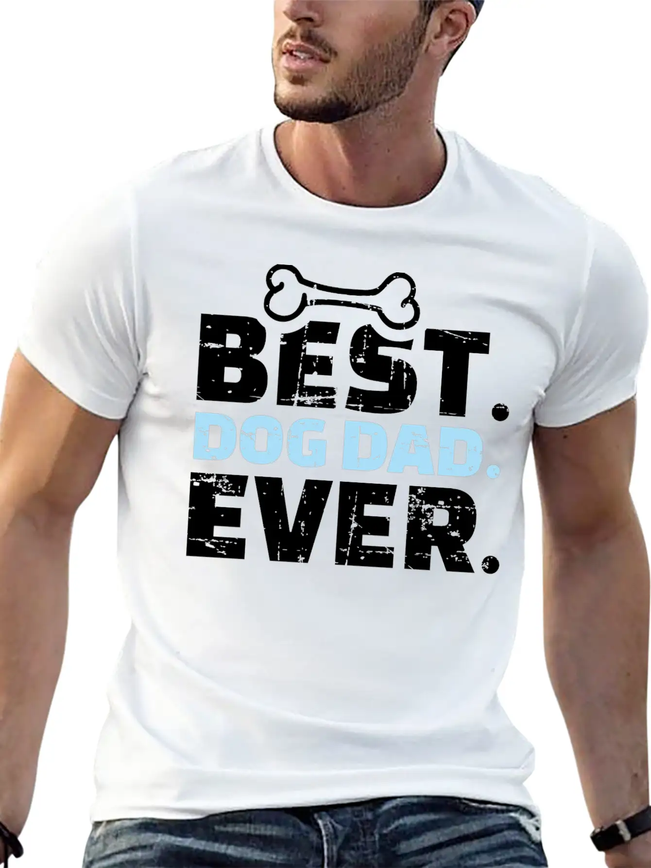 Dog Breathable Graphic T-Shirt – Perfect For Casual Days