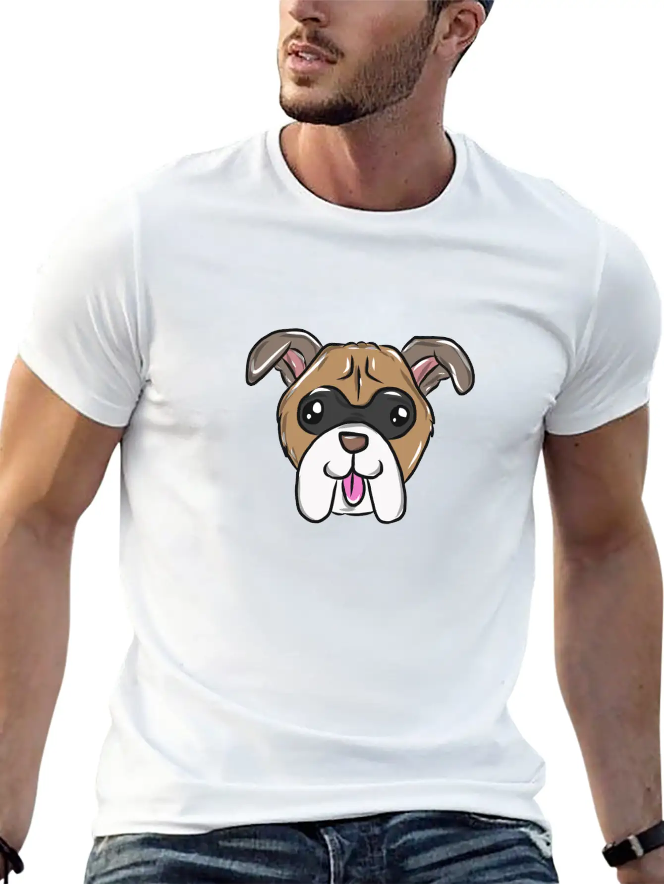 Dog Breathable Soft Cotton T-Shirt – Timeless Casual Look