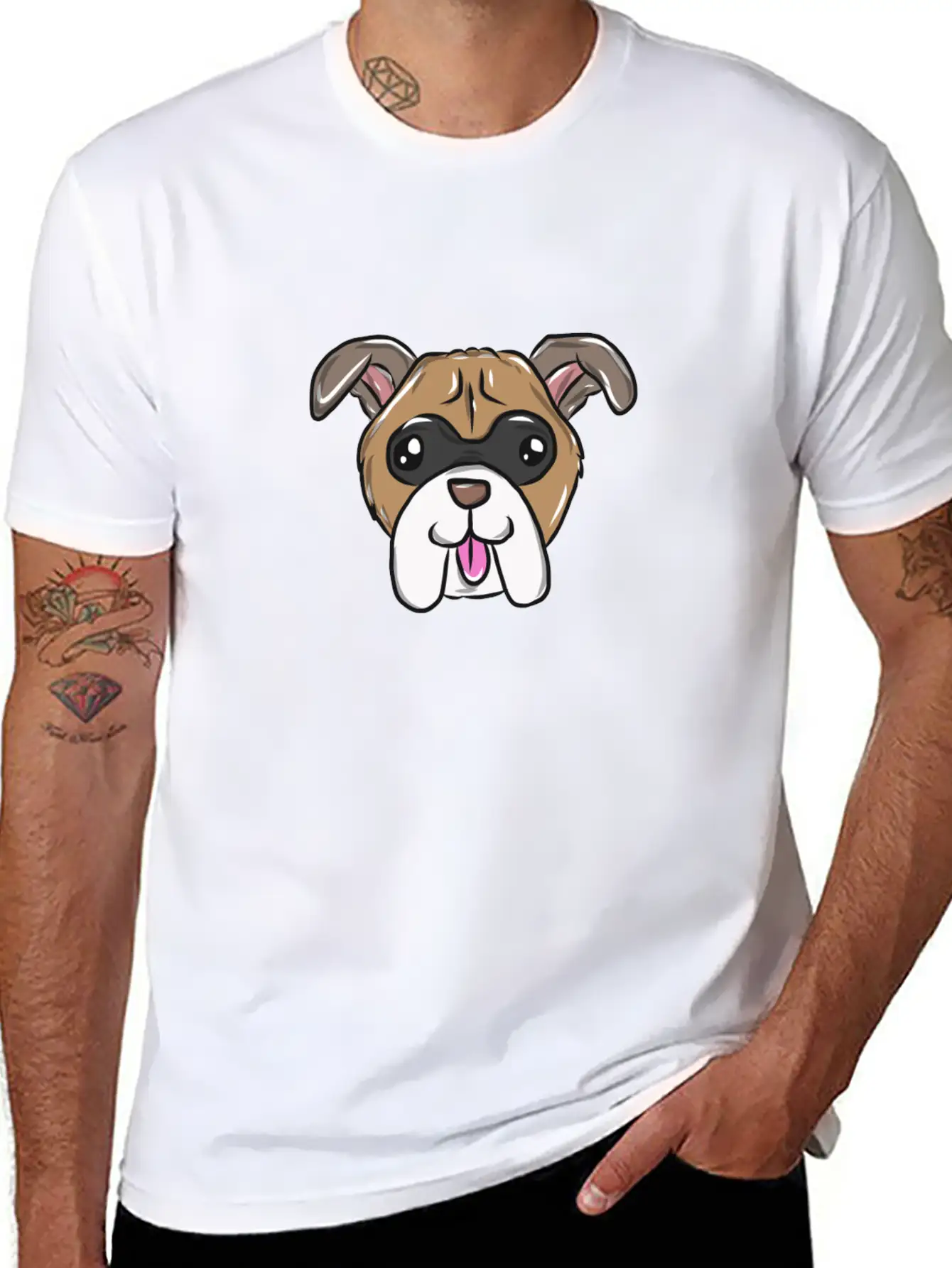 Dog Breathable Soft Cotton T-Shirt – Timeless Casual Look