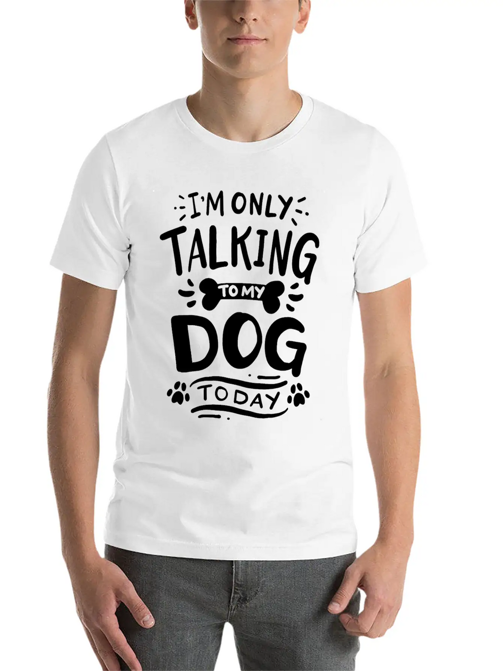Dog Dog Owner Dog Lover Breathable Soft Cotton T-Shirt – Timeless Casual Look
