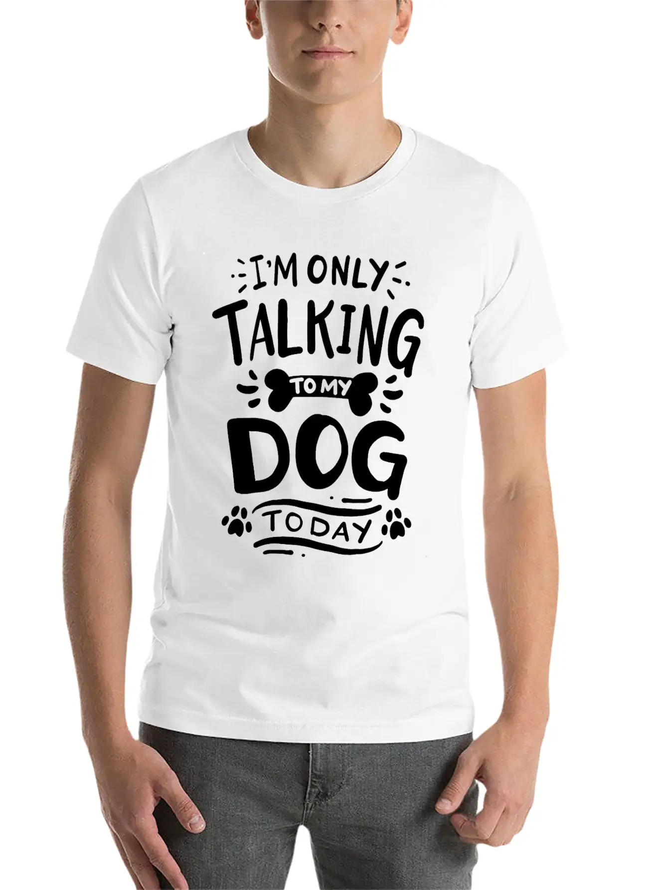 Dog Dog Owner Dog Lover Breathable Soft Cotton T-Shirt – Timeless Casual Look