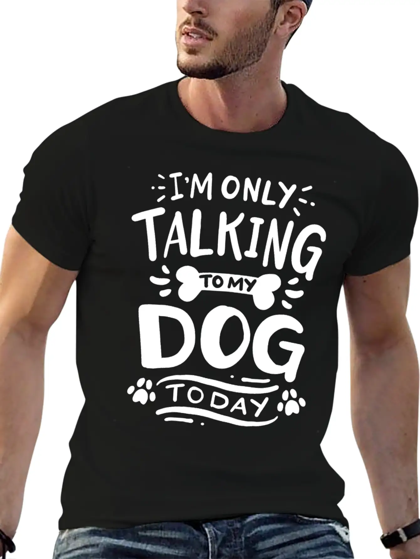 Dog Dog Owner Dog Lover Breathable Soft Cotton T-Shirt – Timeless Casual Look