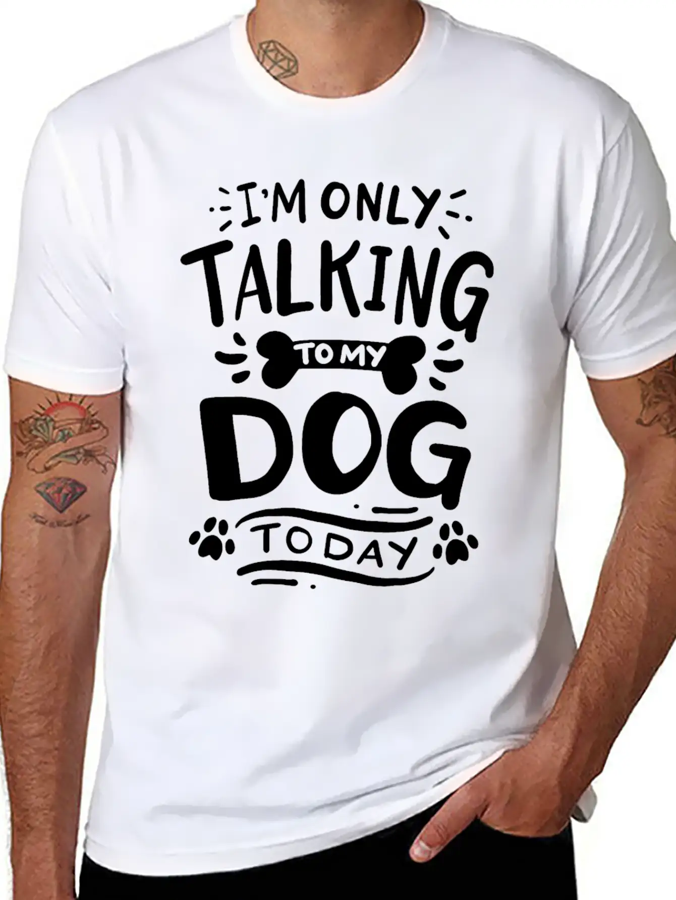 Dog Dog Owner Dog Lover Breathable Soft Cotton T-Shirt – Timeless Casual Look