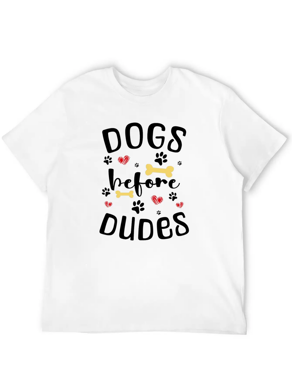 Dog Dogs Dog School Pet Relaxed Everyday Tee – Lightweight And Durable Cotton