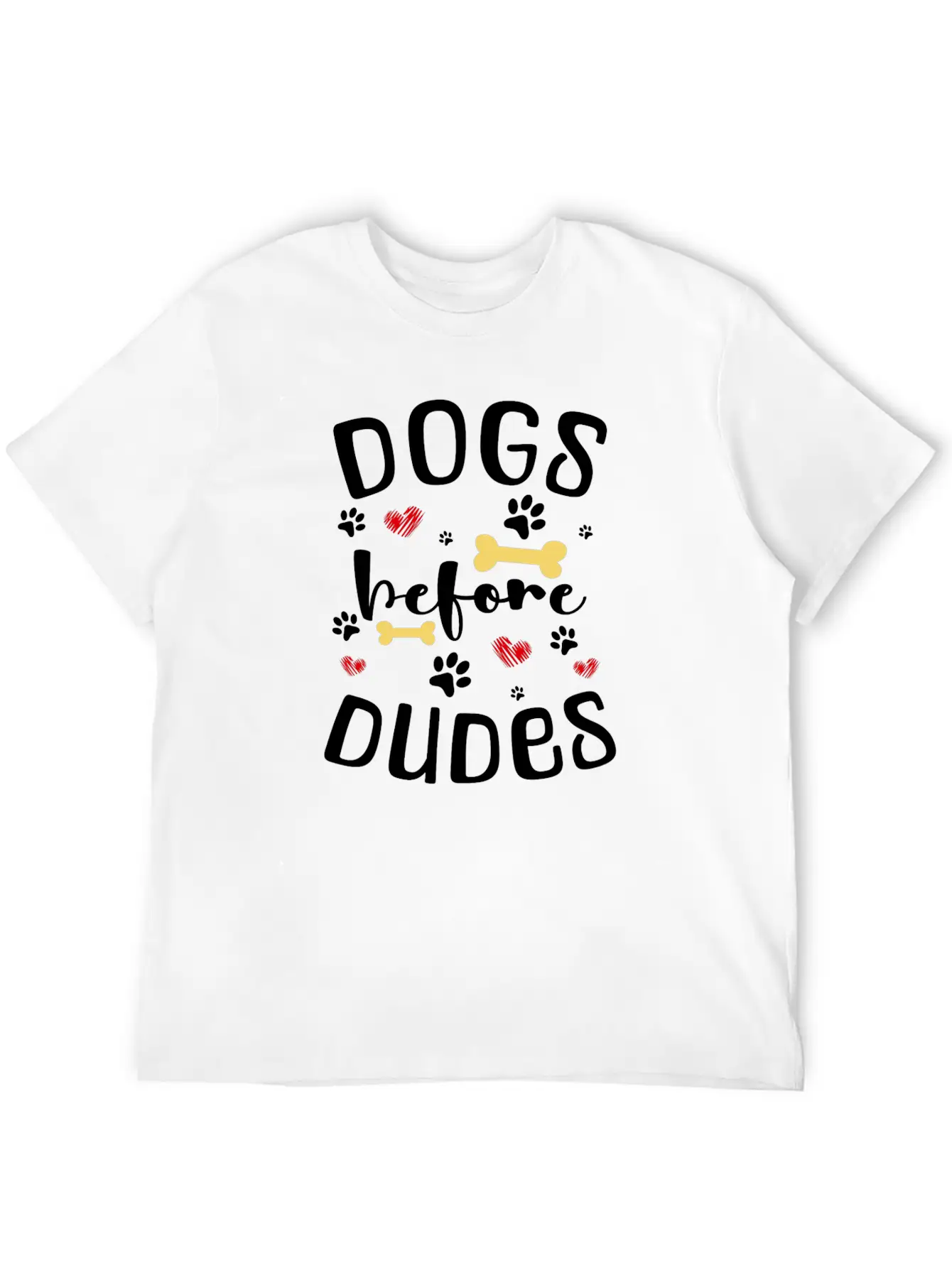 Dog Dogs Dog School Pet Relaxed Everyday Tee – Lightweight And Durable Cotton