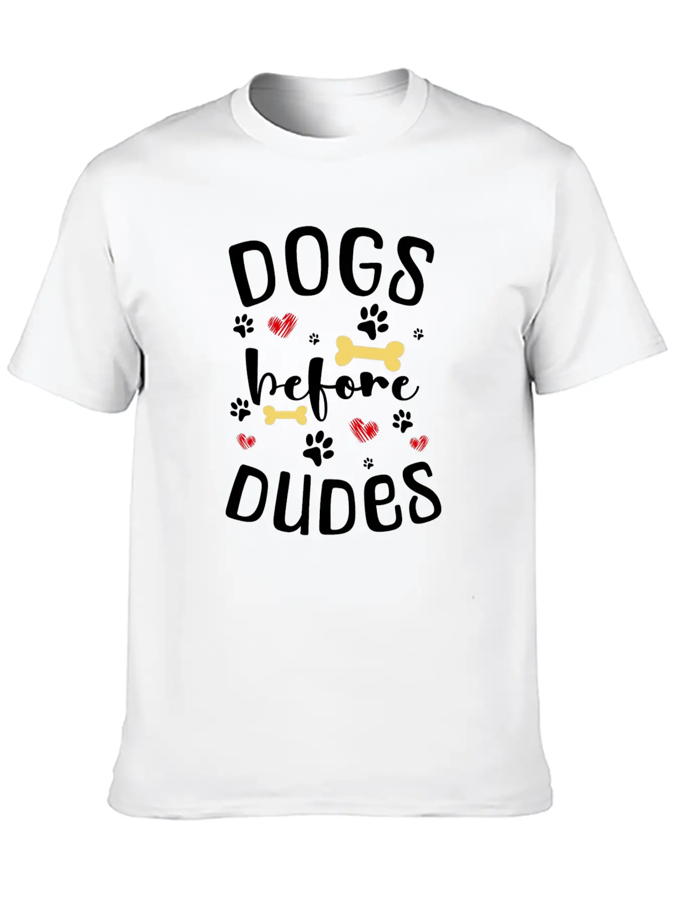Dog Dogs Dog School Pet Relaxed Everyday Tee – Lightweight And Durable Cotton