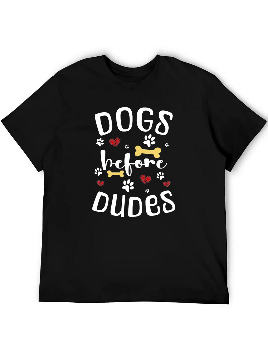 Dog Dogs Dog School Pet Relaxed Everyday Tee – Lightweight And Durable Cotton
