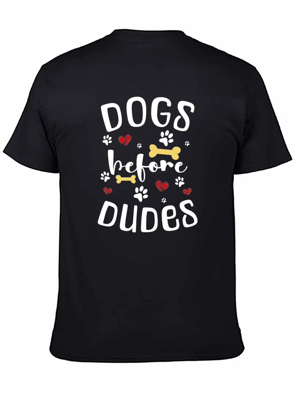 Dog Dogs Dog School Pet Relaxed Everyday Tee – Lightweight And Durable Cotton