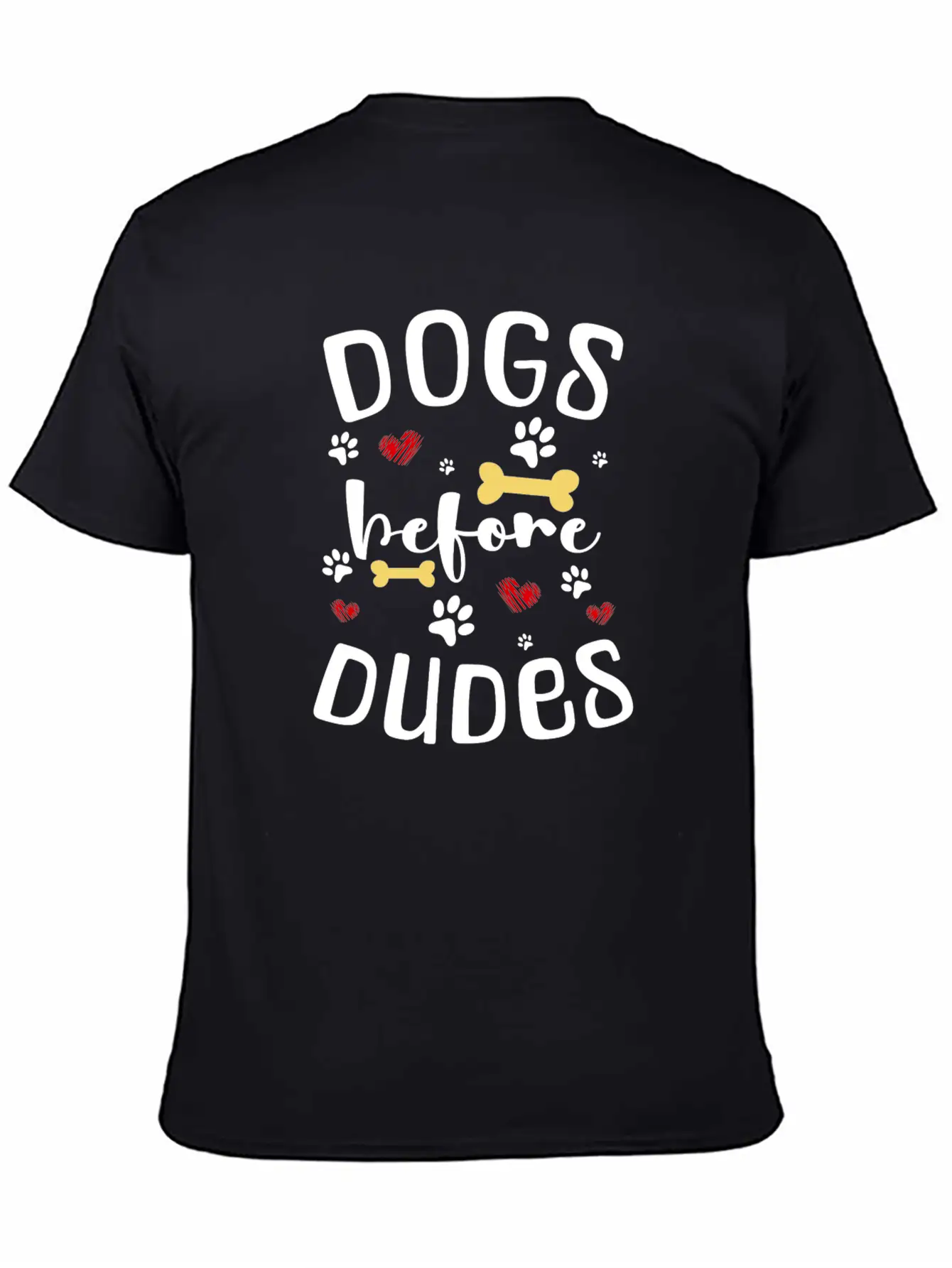 Dog Dogs Dog School Pet Relaxed Everyday Tee – Lightweight And Durable Cotton