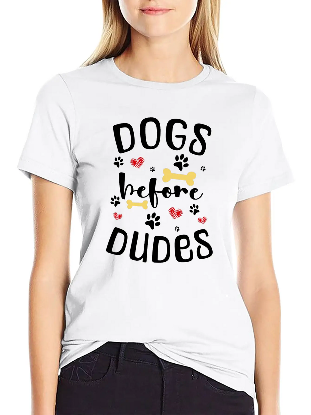 Dog Dogs Dog School Pet Relaxed Everyday Tee – Lightweight And Durable Cotton