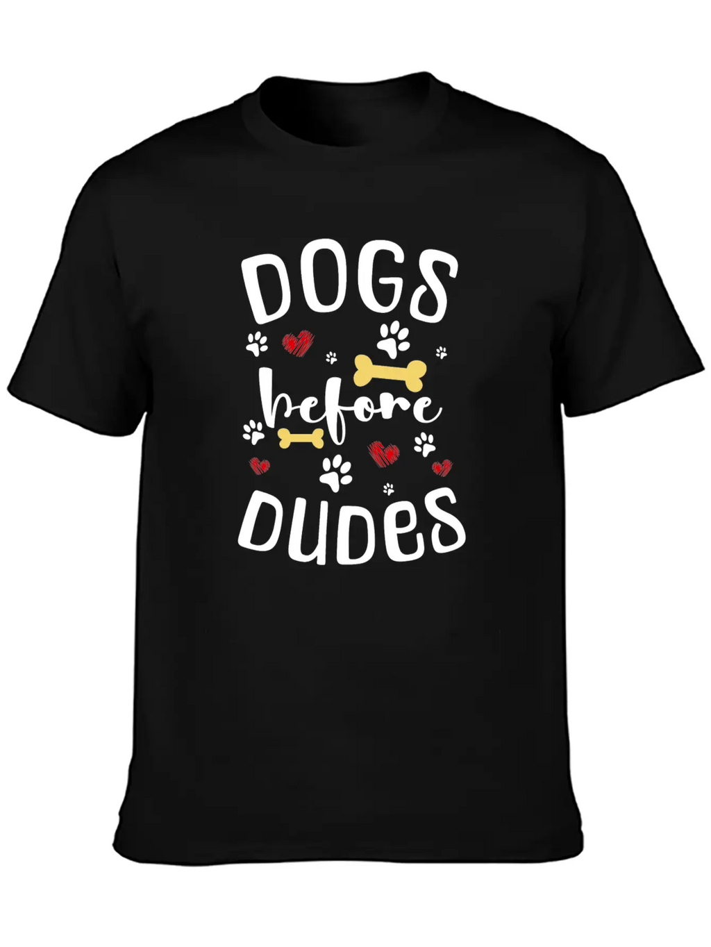 Dog Dogs Dog School Pet Relaxed Everyday Tee – Lightweight And Durable Cotton