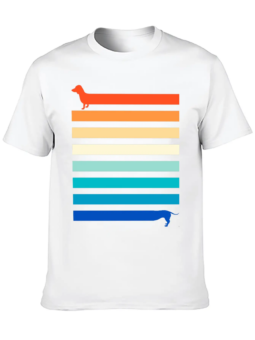 Dog Friend Retro Outfit, Best Friend Dog Dachshund Classic Cotton Tee – Unisex Comfort For Any Season